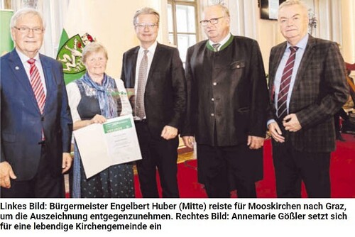 Auszeichnung Annemarie Gößler